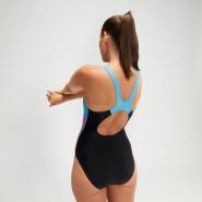  Womens Colourblock Splice Muscleback