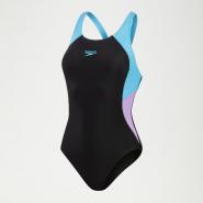  Womens Colourblock Splice Muscleback