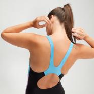  Womens Colourblock Splice Muscleback